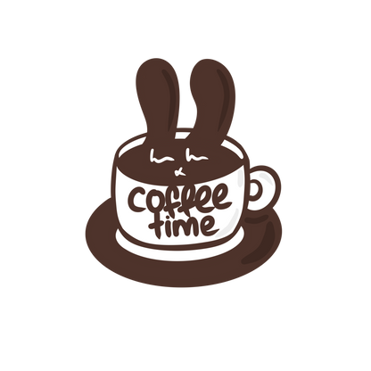 Coffee-Time Bunny