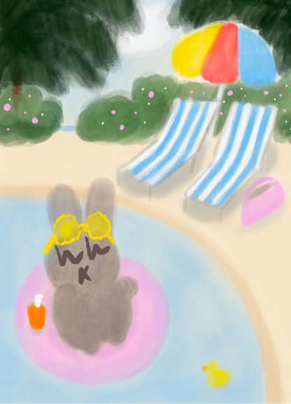 Summertime Postcard